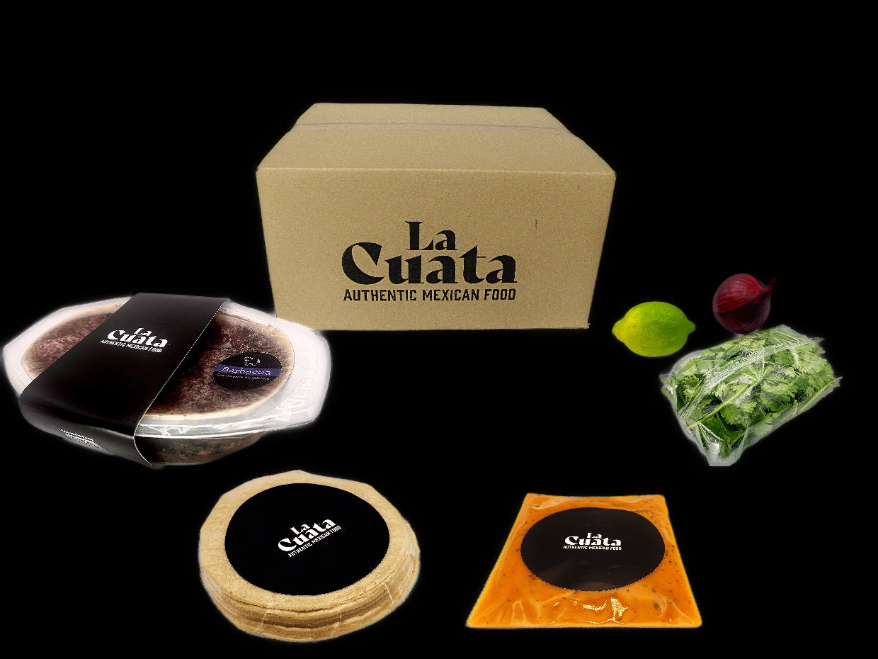 Fertige Kochkit - Tacos Barbacoa (Rind) | La Cuata