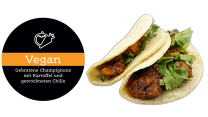 Taco-Kit: Vegane Chorizo (Vegan) – 3 Portionen (Preis pro Portion)